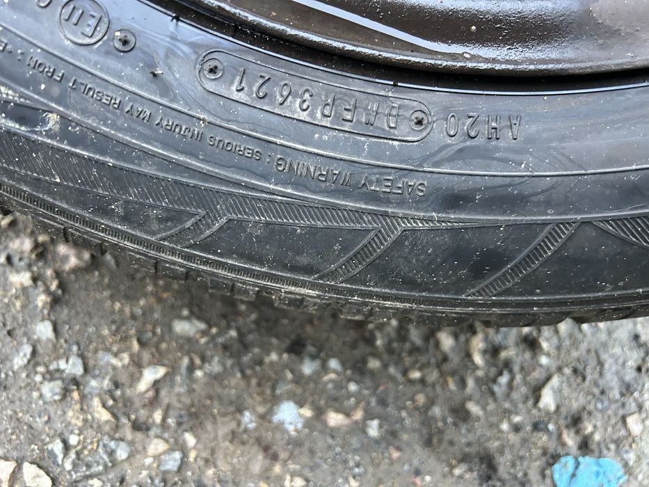 5х114,3 16 една резервна джанта със гума mazda honada nisan hundai kia