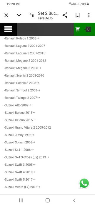 Proiectoare ceață auto