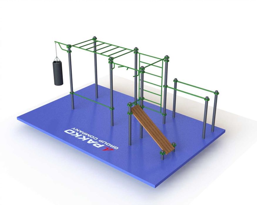 Спортивный Уличный Комплекс  Стрит Воркаут Для Площадок Недорого