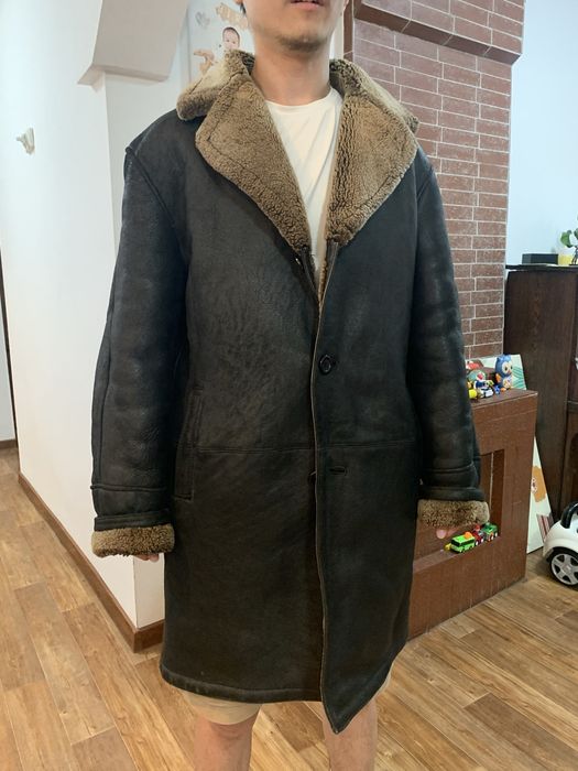 Зимняя дубленка 3XL