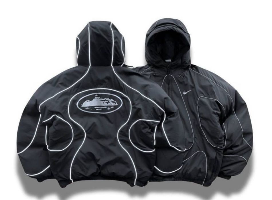 зимняя куртка nike x corteiz