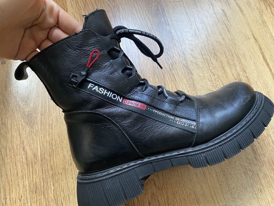 Кожени боти естествена кожа