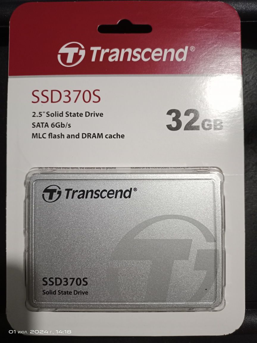 Жёсткий диск, transcend 32гб