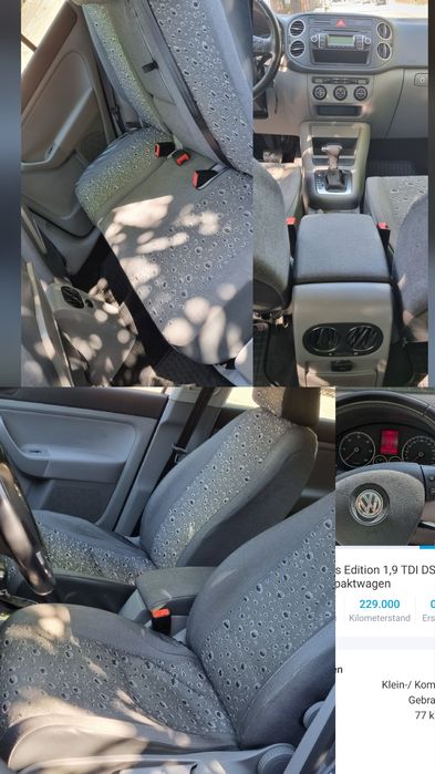 VW GOLF PLUS-AUTOMAT-1.9 TDI-fabr. 2009-229,000 km-Merita vazuta !