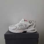 New Balance 530 White Silver Metallic