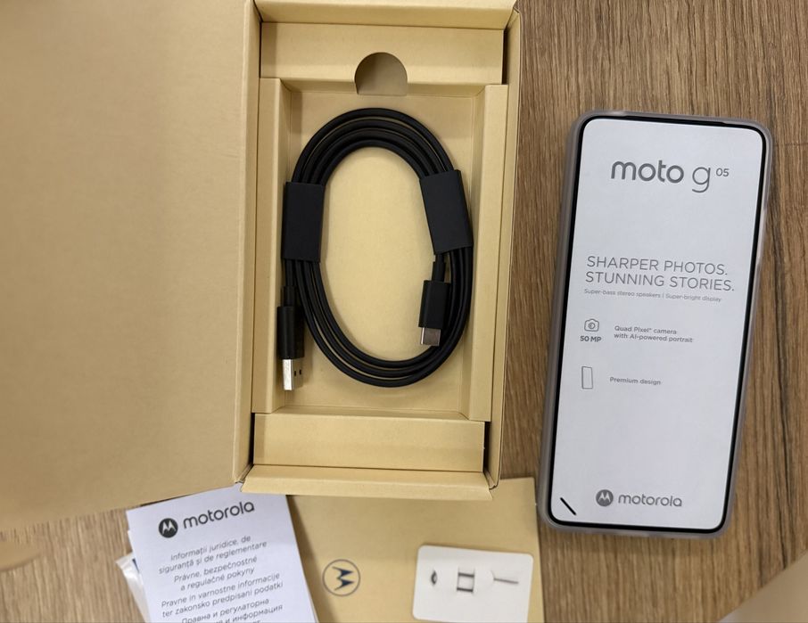 Чисто нов телефон - Motorola G 05