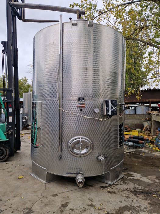 Cisternă/Butoi Inox Omogenizator agitator/manta racire 15.000 litri