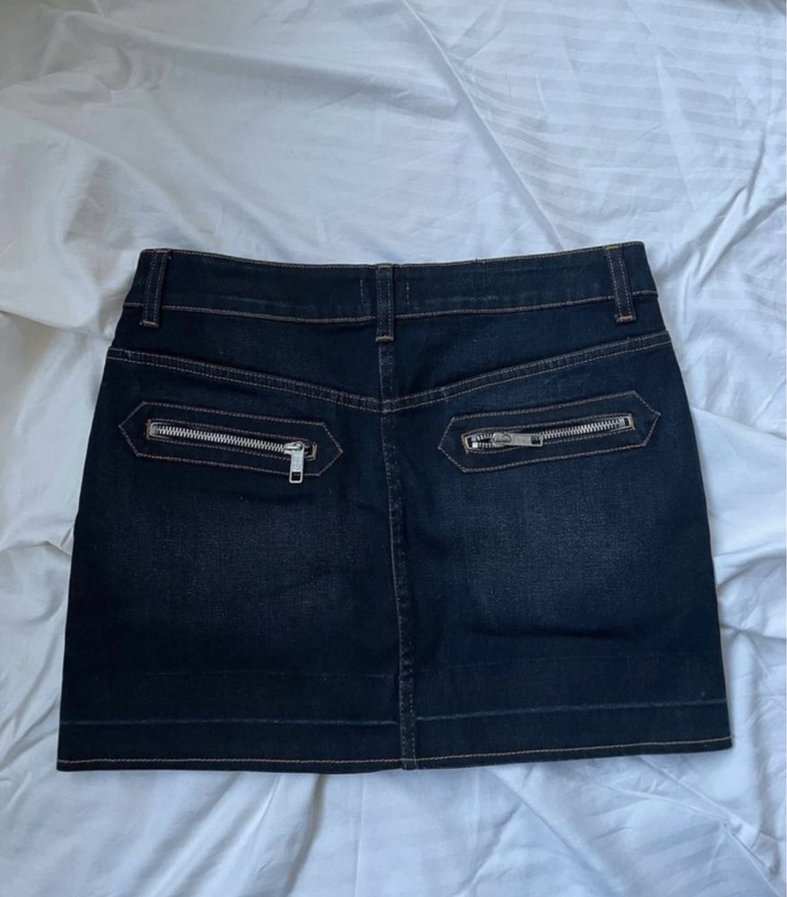 Fusta Mini Denim Gianfranco Ferre