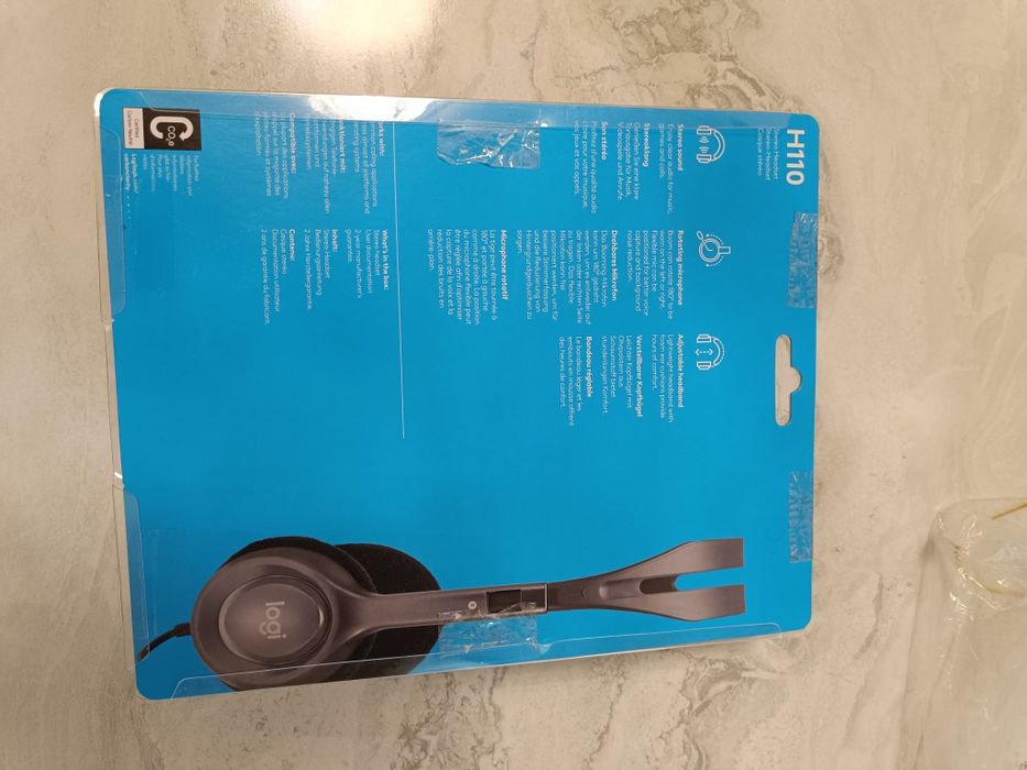 Наушники Logitech H110 для работы и развлечений