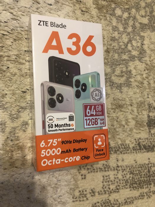 Телефон ZTE blade a36