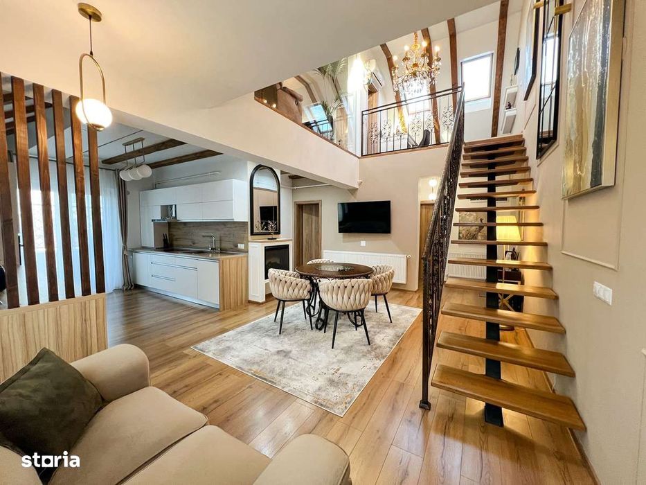 Penthouse complet mobilat si utilat pe 2 niveluri - Ioan V. Ispas