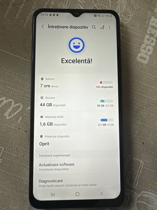 sam A12,64 liber retea