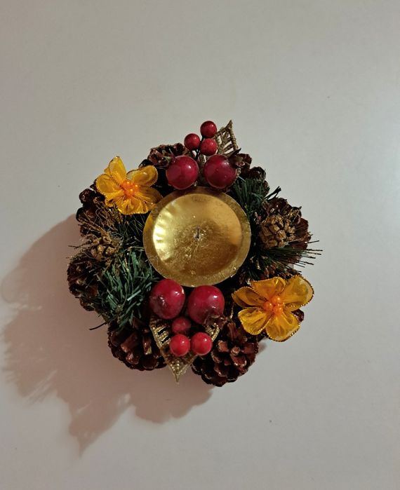 Коледни и Новогодишни Свещници