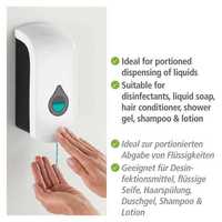 Дозатор для дезинфицирующего средства и мыла.sovun uchun dispenser