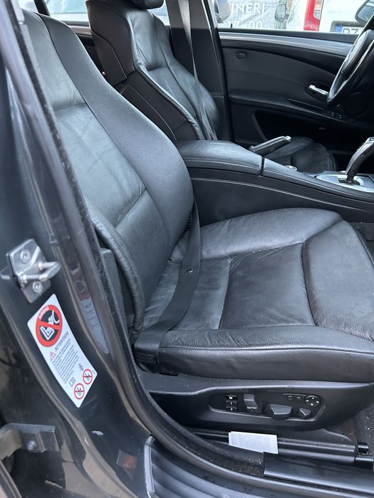 Interior piele electric BMW E61 volan stânga