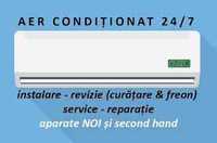 Reparatii aer conditionat incarcare freon inclusiv in weekend