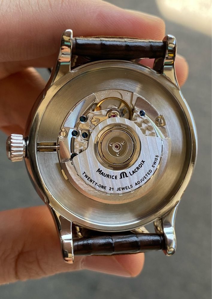 Мужские часы MAURICE LACROIX Les Classiques Grande Date GMT Automatic