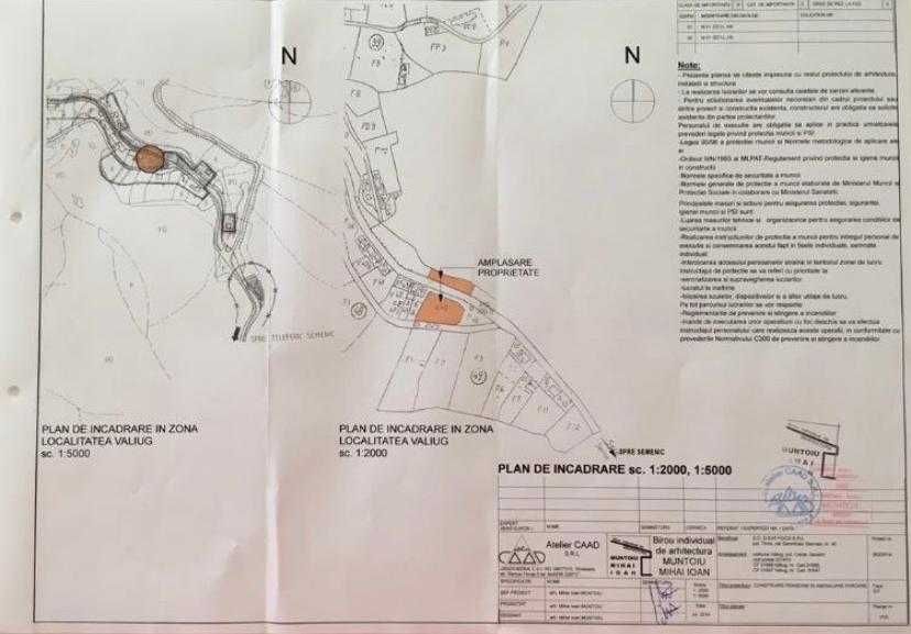 Vând teren pentru construcții – Văliug, locație excelentă!