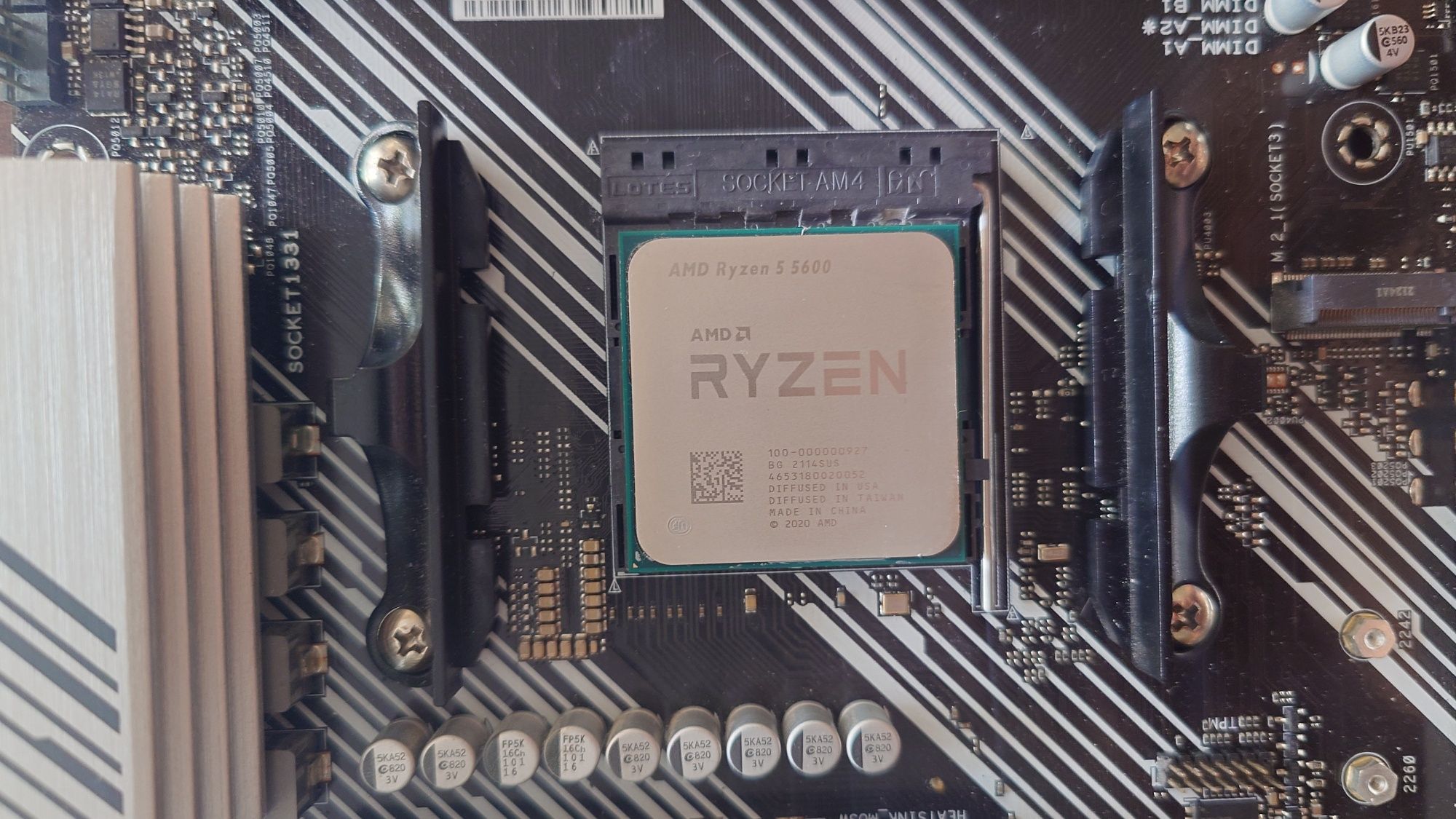 ASRock Prime B550-Plus + AMD Ryzen 5 5600