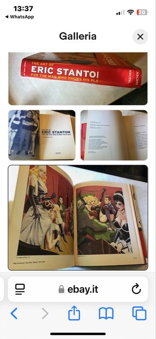 Книга комикс еротика фетиш поп арт рисунки татуировки Ерик Стантън