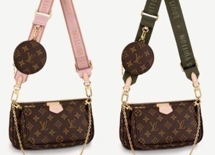 Geanta 3 in 1 LV,feronerie metalica,saculet, etichetă