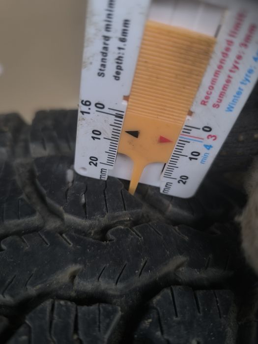 Roti iarna VW R15 Cauciucuri fff puțin rulate