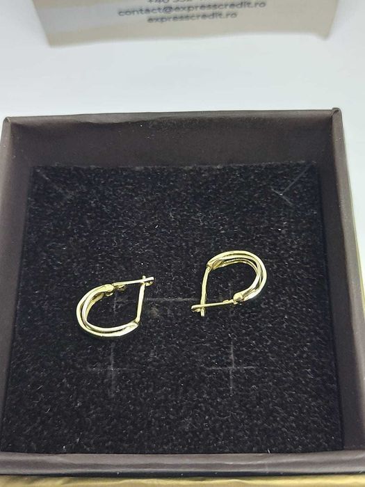 Cercei aur 14k 1.88g (33610/30 Pacurari 2)