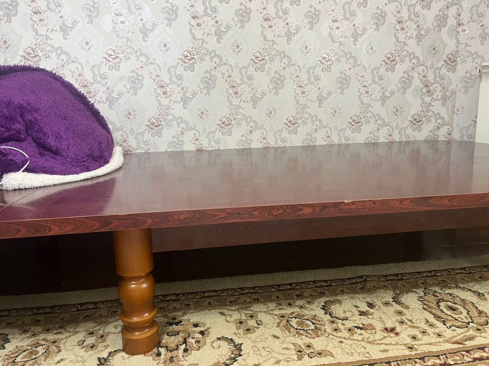 Стол деревянный высокий/низкий
