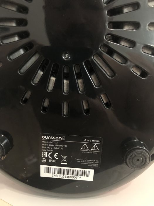 Storcator la rece, de fructe/legume