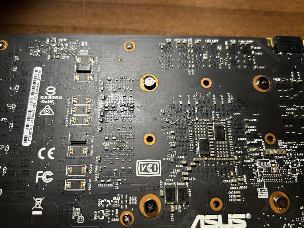 Placa video Nvidia Geforce ASUS GTX 1070 Ti 8GB GDDR5
