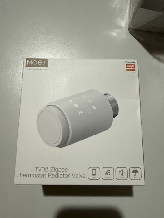 Qiumi Zigbee Termostat Radiator Valvă,Programabil Smart Wifi Mufă M30