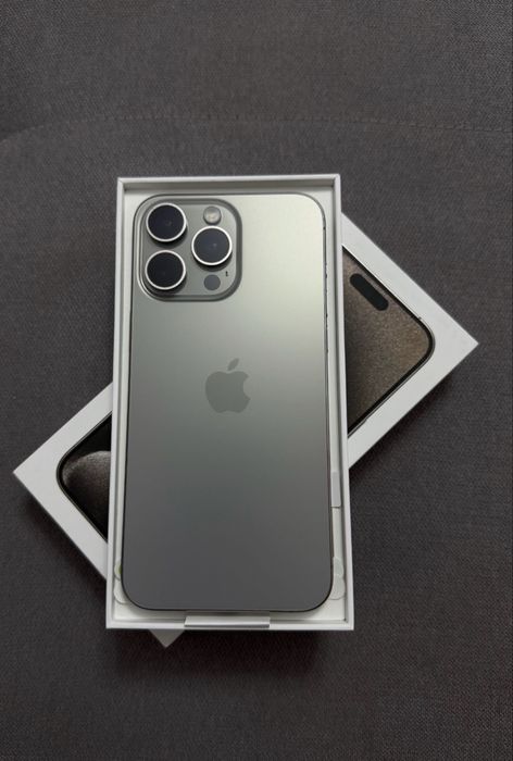 Iphone 15 Pro Max ~256GB~ Black Titanium ~ Factura