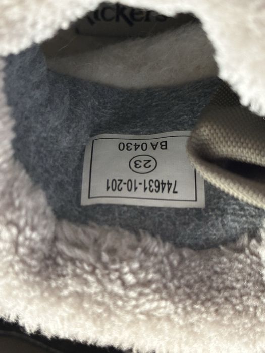 Bocanci copii Kickers mărimea 23 – impermeabili cu blăniță