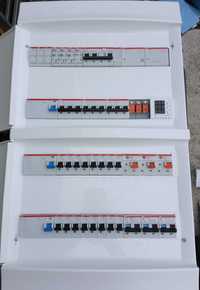 Tablouri electrice ABB 72 module, echipate, RCCB,RCBO, AFDD SPD, AAR
