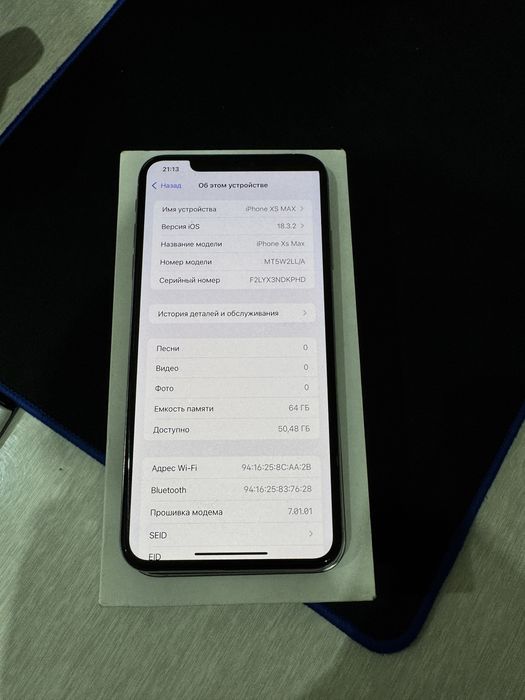 Iphone XS MAX sotiladi