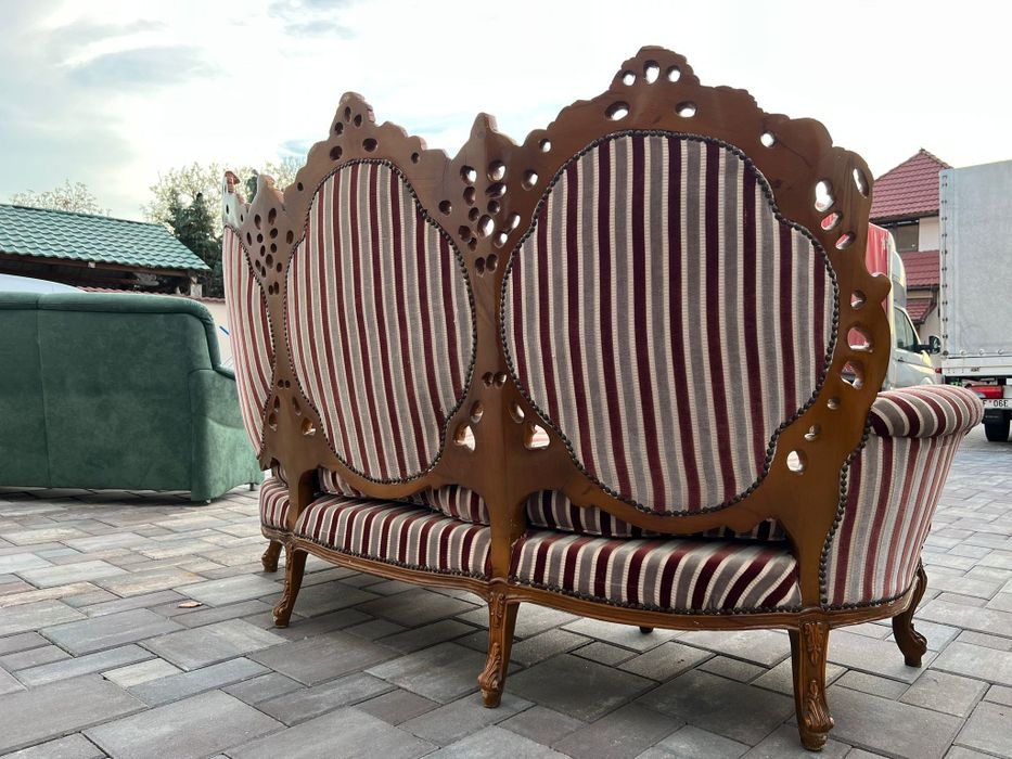 Canapea sufragerie Baroc inclus masa și scaune