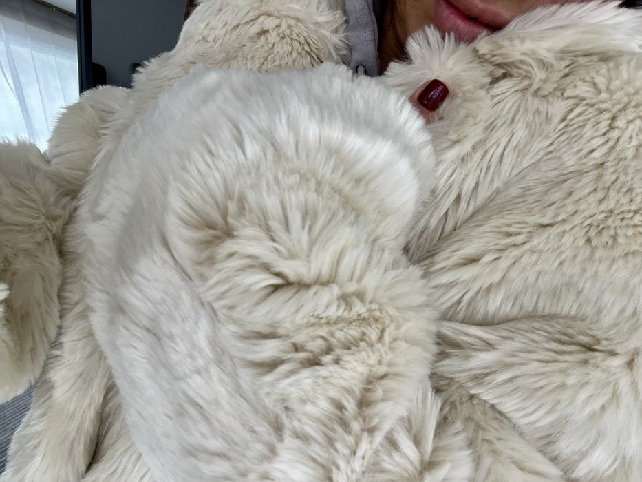 Уникално палто HM teddy bear