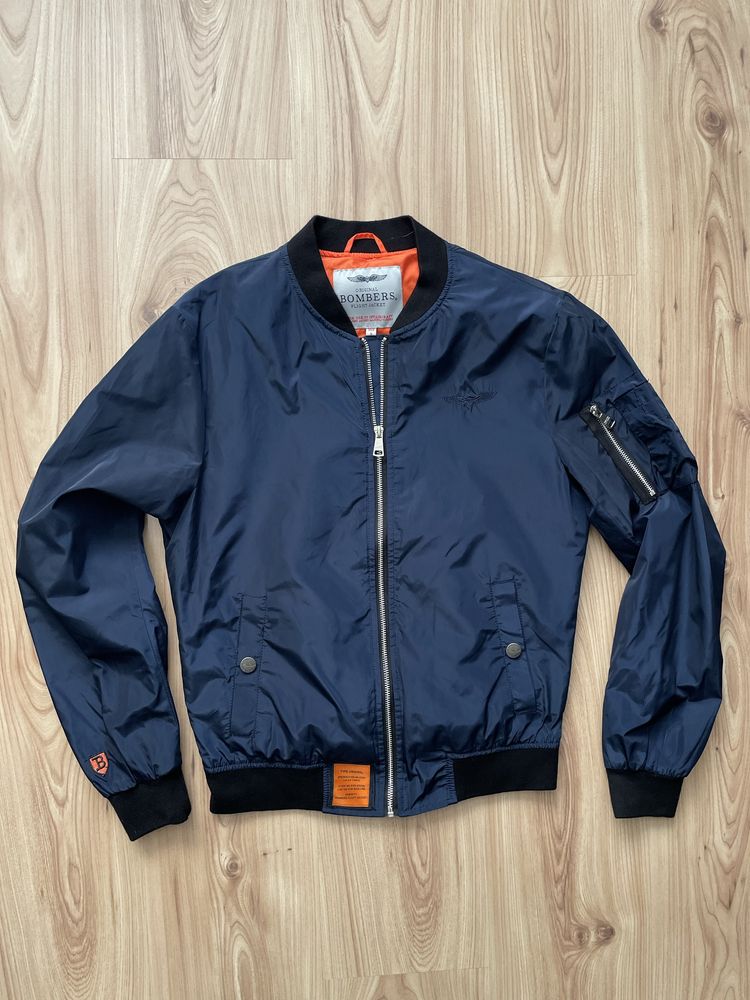 Original BOMBERS Flight Jacket/мъжки бомбър/яке S