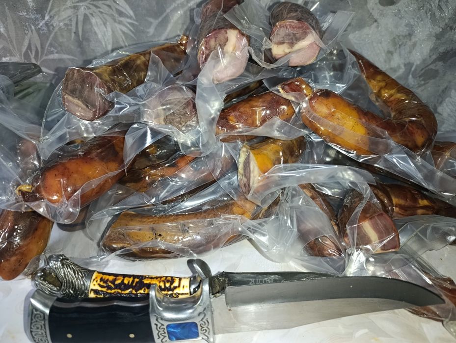 Халяль Казы копчёный курдюк