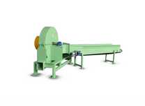 Tocator busteni cu banda transportoare 22 kw Tehno MS