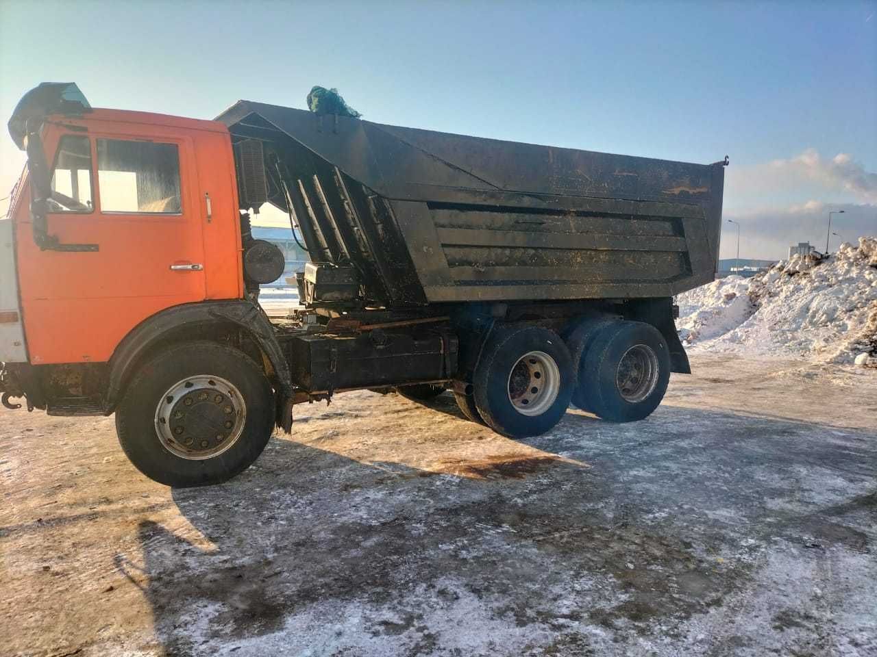 Услуги самосвалов КАМАЗ