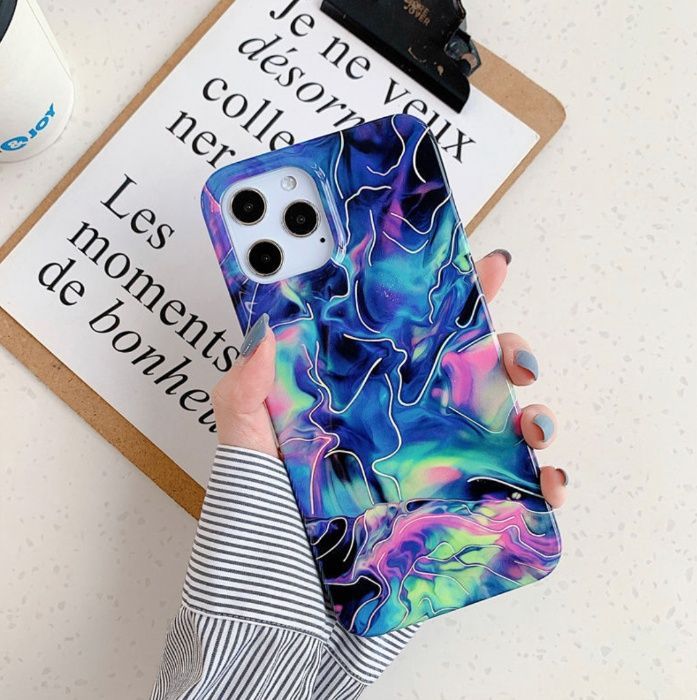 Husa model Marble pt. iPhone XS Max , 12 , 12 Pro ,12 Pro Max