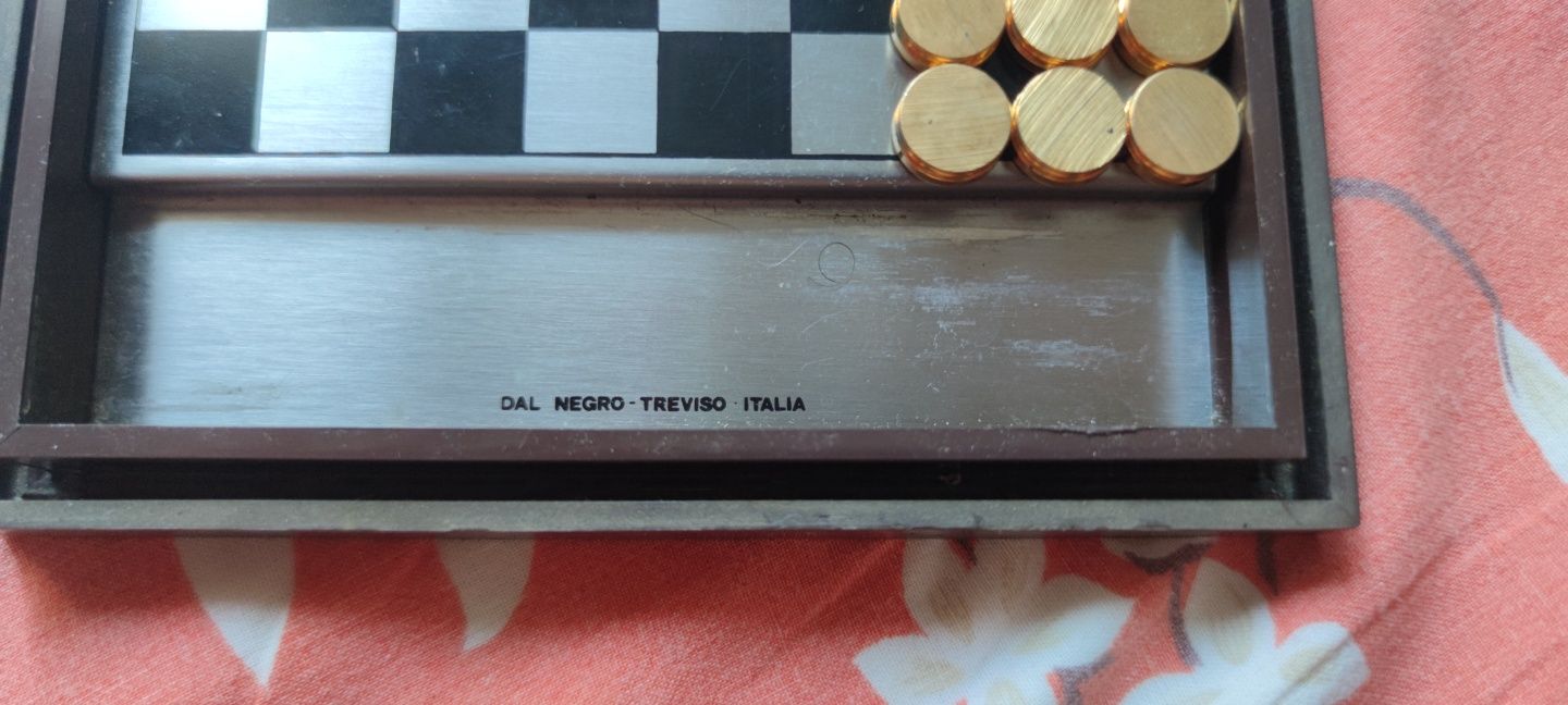 Șah si dame vintage Carte dal negro treviso italia