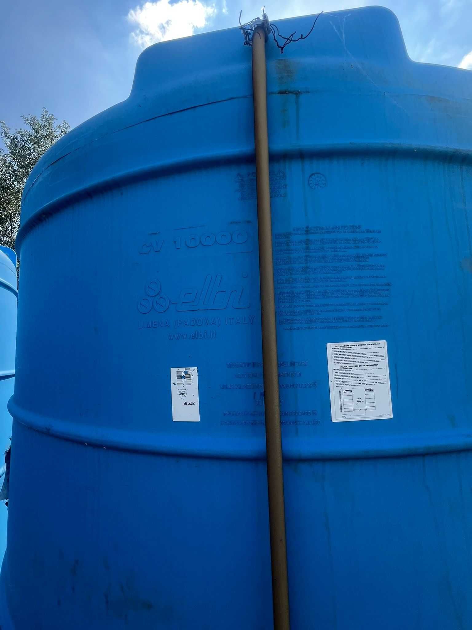 Bazine apă 10.000 litri Elbi – Italia –