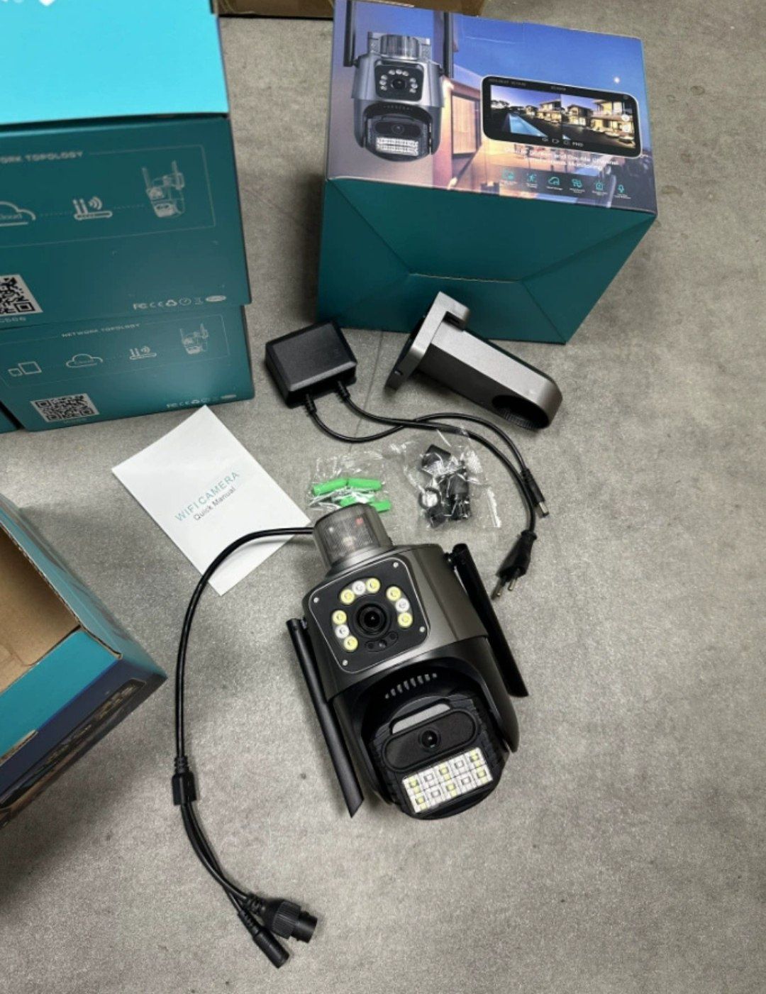 Wifi video kuzatuv kamerasi.360 gradusli Smart kamera