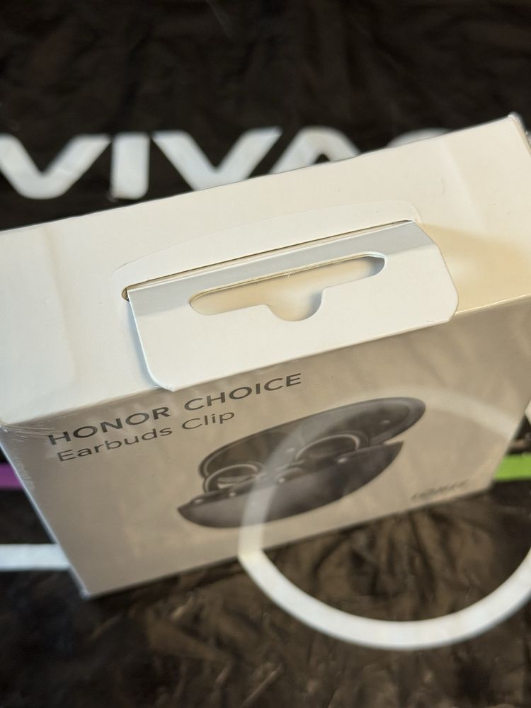 ЗАПЕЧАТАНИ HONOR CHOICE Earbuds Clip Vivacom Гаранция до 2027 г. Black