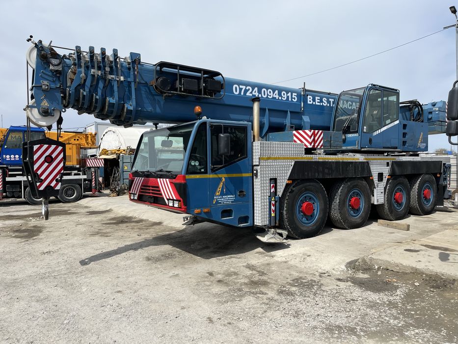 Inchiriem automacara macara 80 tone Bucuresti-Ilfov