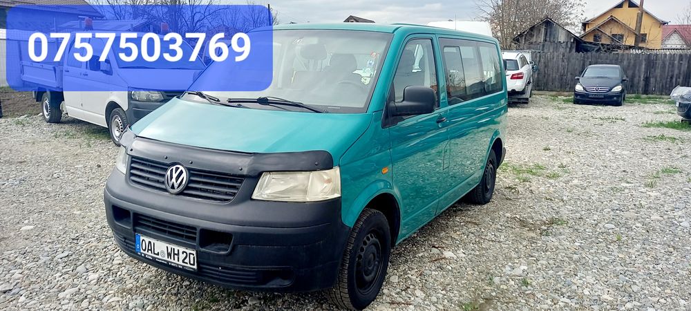 Volkswagen Transporter T5 1.9Tdi / adus din Germania, 8+1locuri