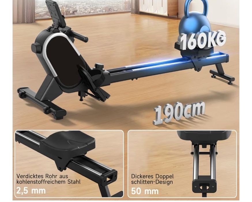 mașină de vâslit (rowing machine) CHAOKE.