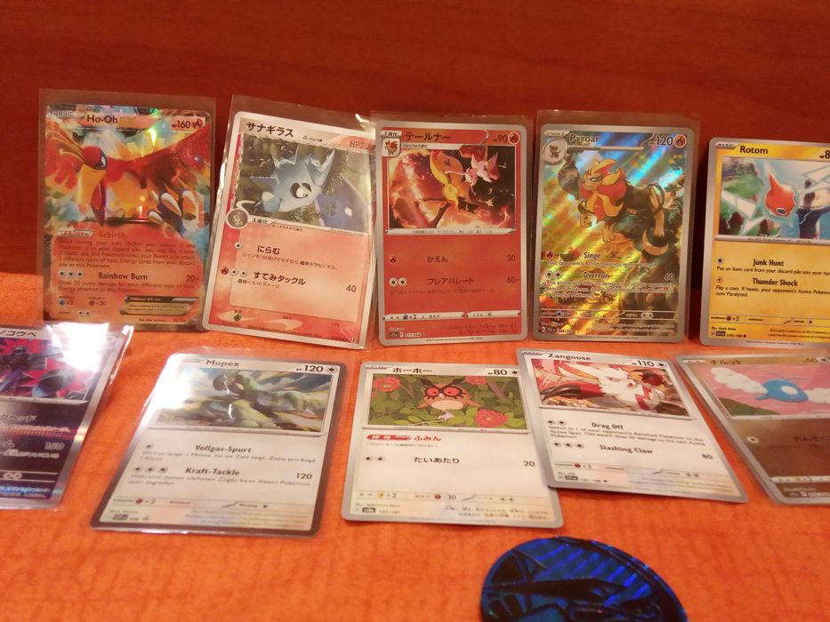 Pokemon TC Game diverse serii, boostere si cartonase varsate